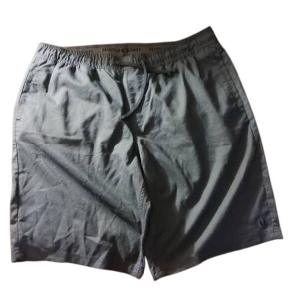 Hang Ten Nacy Blue Drawstring Gray Men's Shorts - Picture 1 of 4